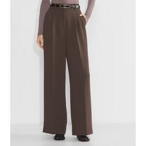 Aritzia Pants Womens 12 The Effortless Pant Wider Crepette Work Business Career